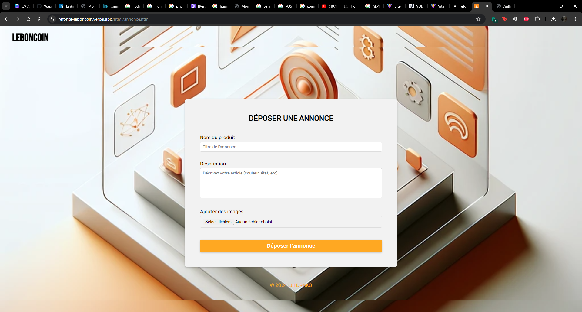 Screenshot Projet 4
