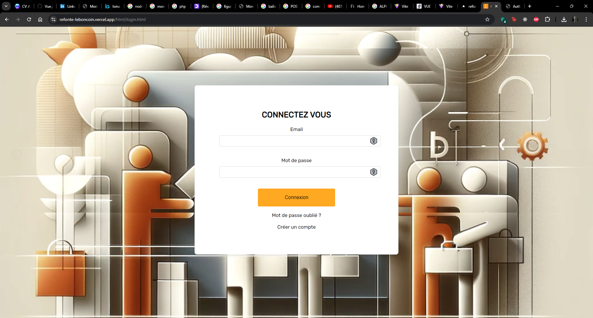 Screenshot Projet 4
