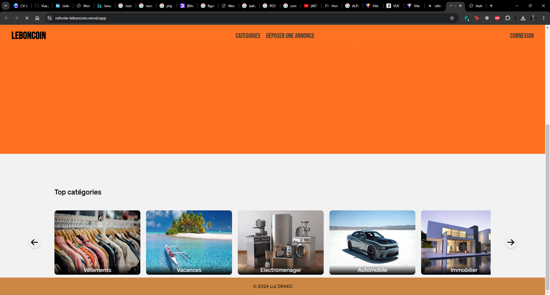 Screenshot Projet 4
